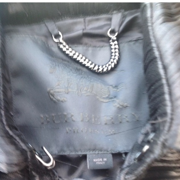 $2590. Burberry Prorsum Runway pleated Silk Coat - Picture 7 of 8